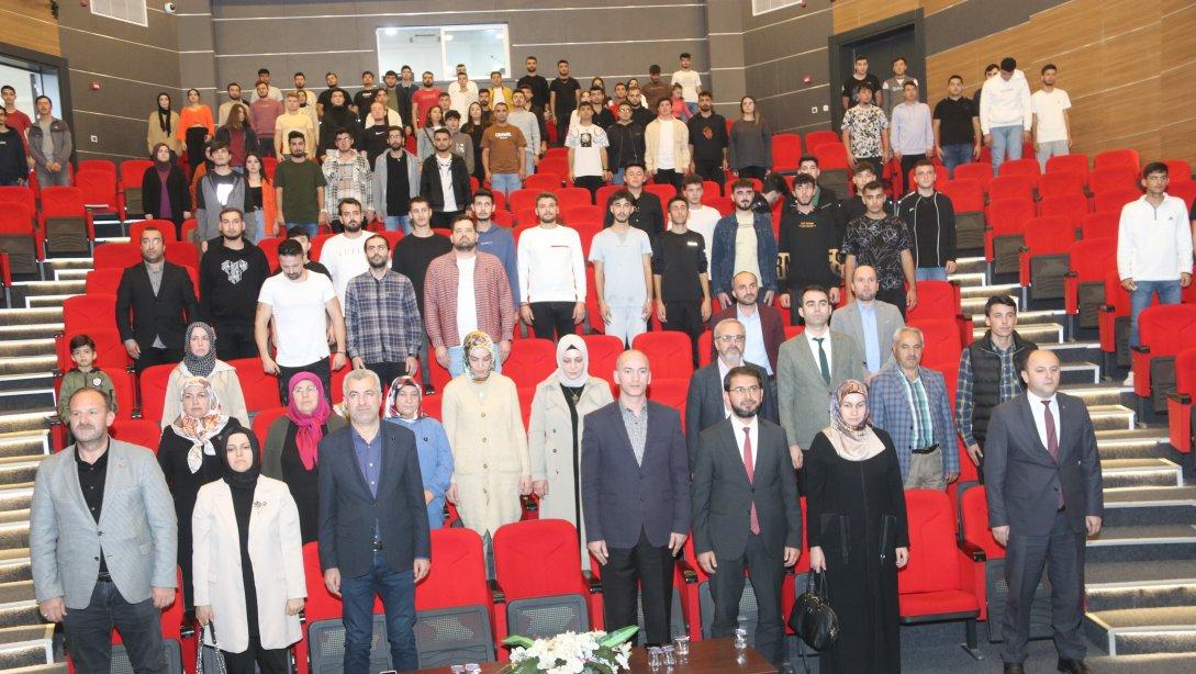Milli Eğitim Müdürümüz Mustafa Tümer Kudüs'ün önemi konulu konferansa katıldı