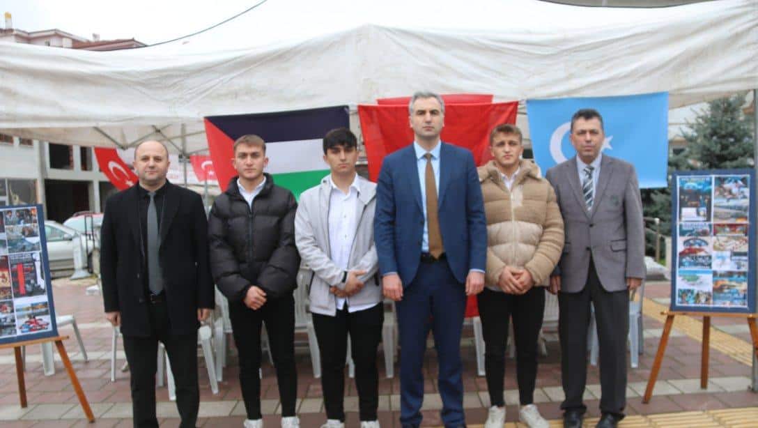 Milli Eğitim Müdürümüz Mustafa Tümer Kermes açılışına katıldı