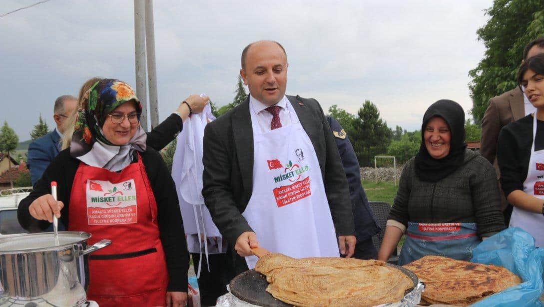 Milli Eğitim Müdürümüz Mustafa Tümer Amasya Mutfağı Tanıtım Etkinliğine Katıldı